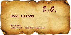 Dobi Olinda névjegykártya